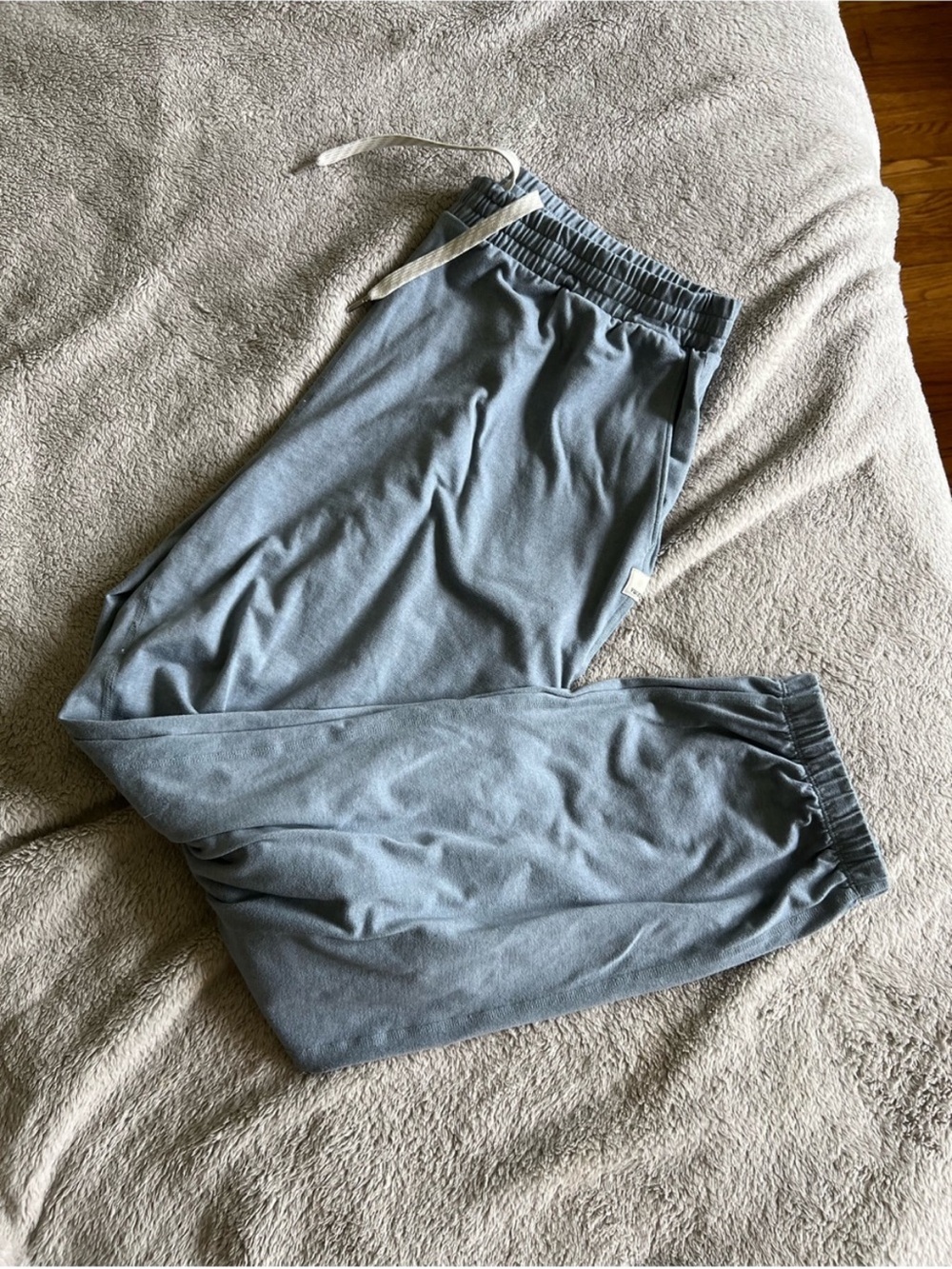 Vuori Women’s Flint Blue Boyfriend Sweatpants Large - Picture 2 of 5